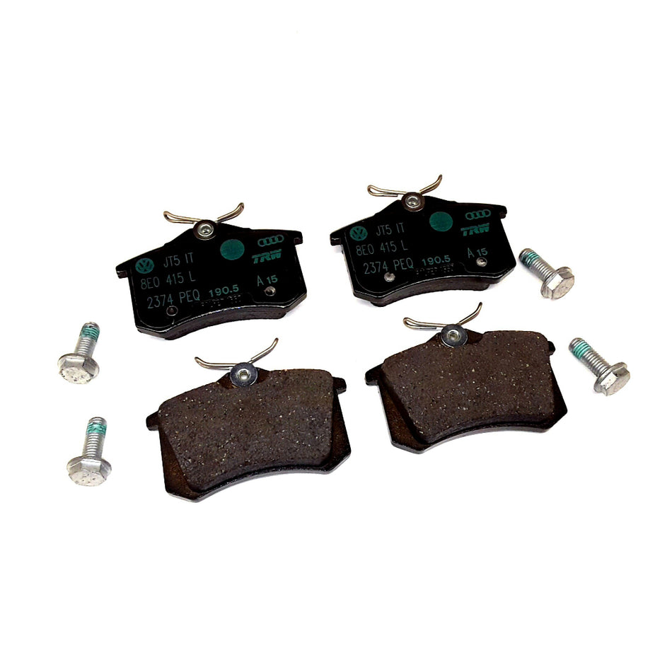 Genuine Audi - Disc Brake Pad Set - Rear - TT Mk1