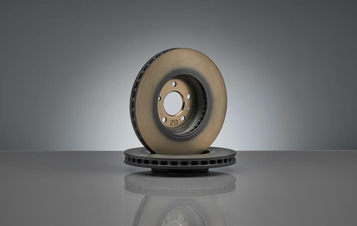 Genuine Audi - Disc Brake Rotor - Rear - TT Mk2