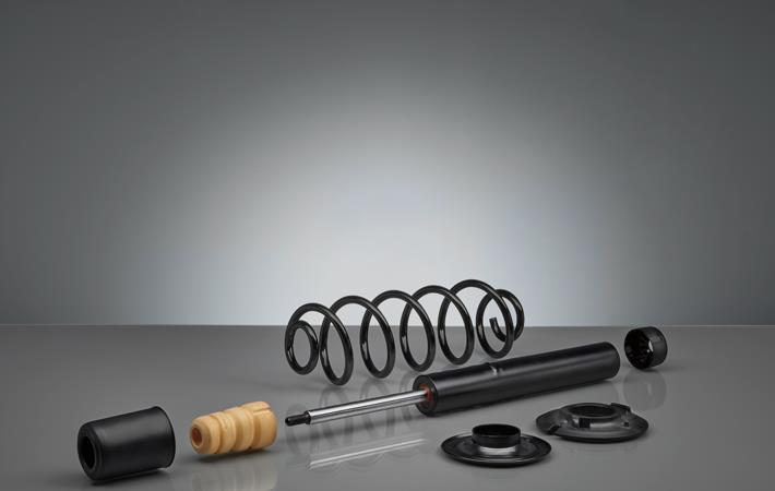 Genuine Audi - Suspension Shock Absorber - Rear - Coupe - TT Mk1 quattro