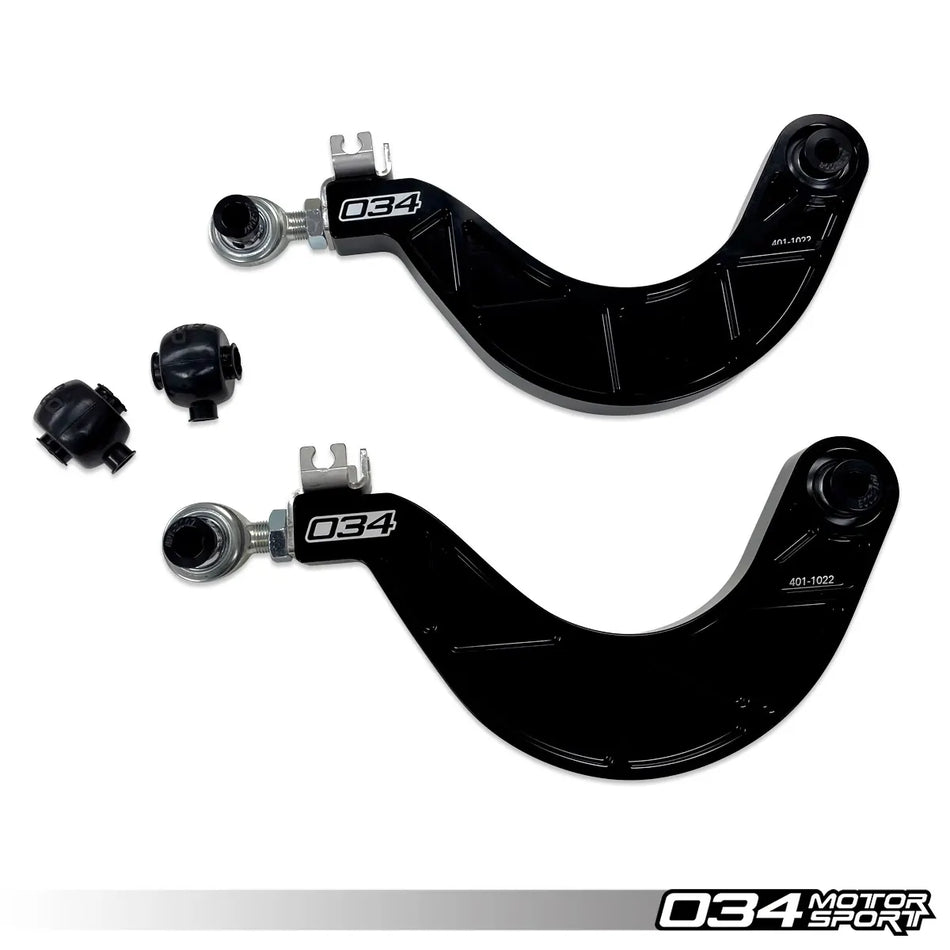 034Motorsport - Control Arm Pair - Motorsport - Rear Upper Adjustable - VW & Audi PQ35, MQB, and MQB EVO - TT / TTS / TTRS Mk2 Mk3