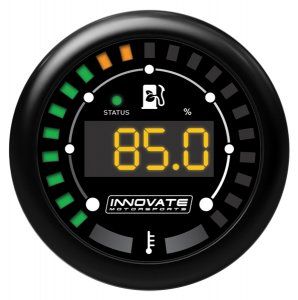 Innovate Motorsports - MTX-D: Digital Dual Function Ethanol Content % & Fuel Temp Gauge Kit, Complete
