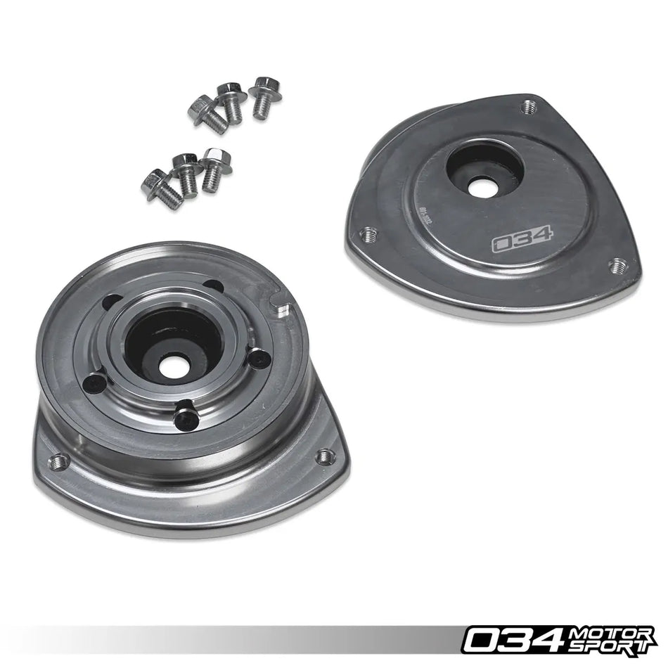 034Motorsport - Dynamic+ Caster Mount Pair - Volkswagen & Audi MQB and MQB EVO - TT / TTS / TTRS Mk3