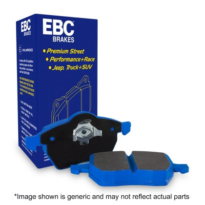 EBC - Bluestuff NDX Full Race Brake Pads - Rear - TT quattro / TTS Mk2 / TT Mk3