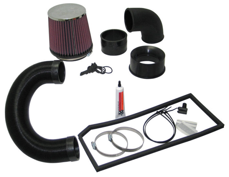 K&N - Cold Air Intake - High-flow, Roto-mold Tube - TT Mk2 08