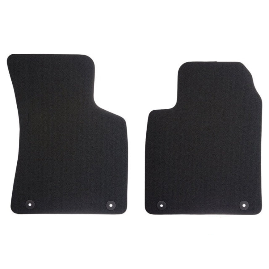 Genuine Audi - Carpeted Floor Mats - Front - Black - TT Mk1