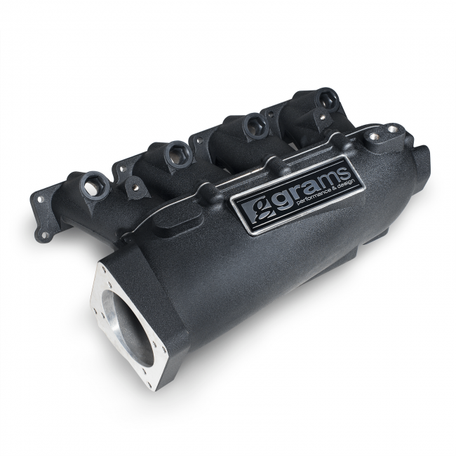Grams - Small Port Intake Manifold - Black - TT Mk1 1.8T