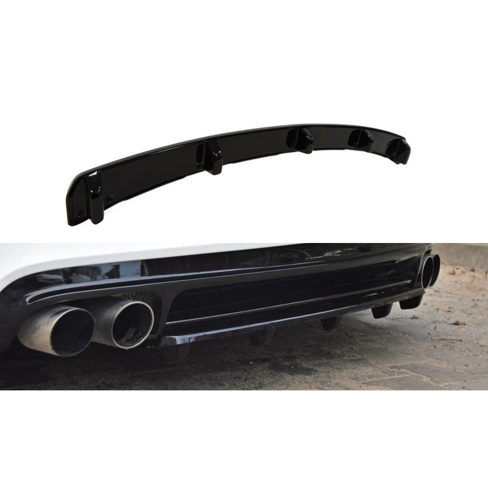Maxton Design - Central Rear Splitter with a Vertical Bar - TTS Mk2