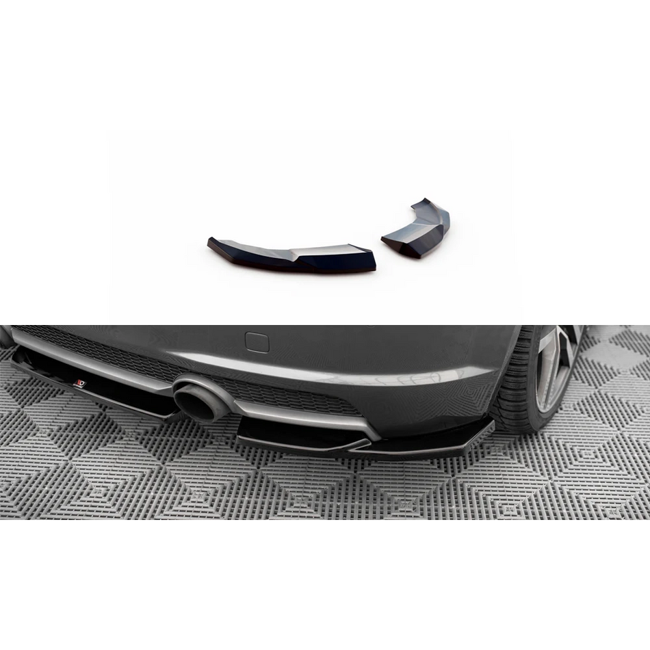 Maxton Design - Rear Side Splitters V.1 - S-Line - TT Mk3 16-18