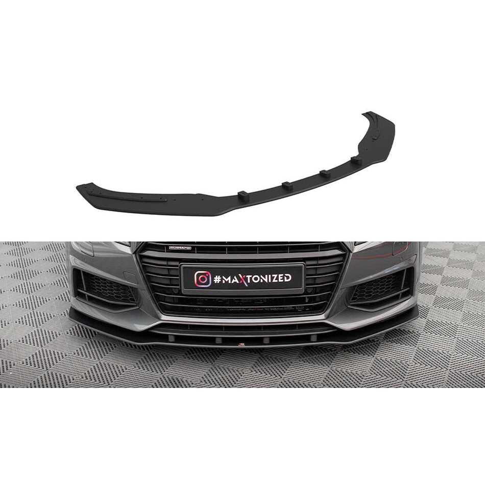 Maxton Design - Street Pro Front Splitter - S-Line - TT / TTS Mk3 16-18