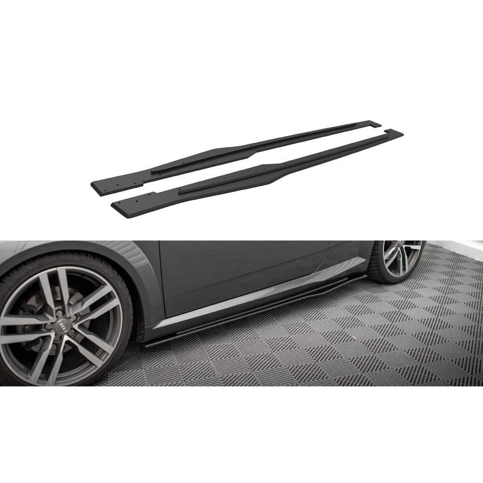 Maxton Design - Street Pro Side Skirts Diffusers - S-Line - TT / TTS Mk3 16-18