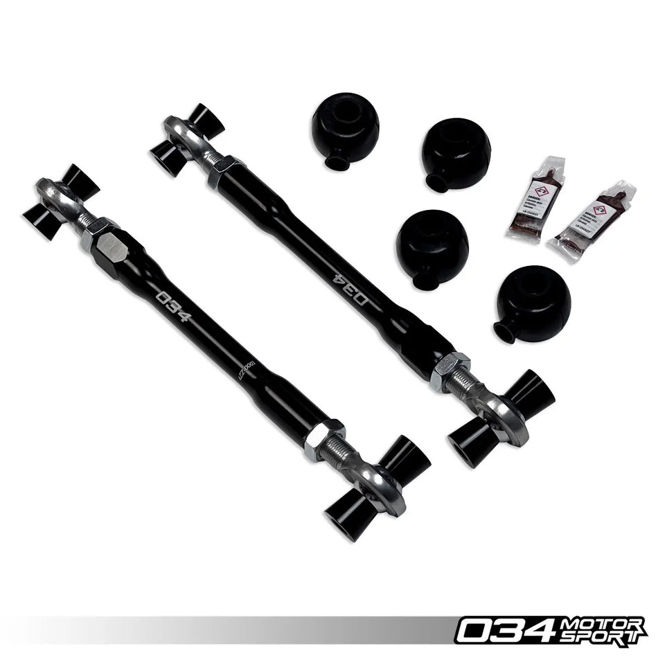 034Motorsport - Motorsport Adjustable Rear Toe Links - Volkswagen & Audi PQ35 and MQB Evo - TT / TTS / TTRS Mk2