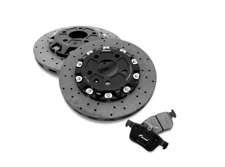 RacingLine - Stage 3+ Carbon Rear Discs and Pads / Pads and Rotors 310mm (pair) - TT / TTS / TTRS Mk3