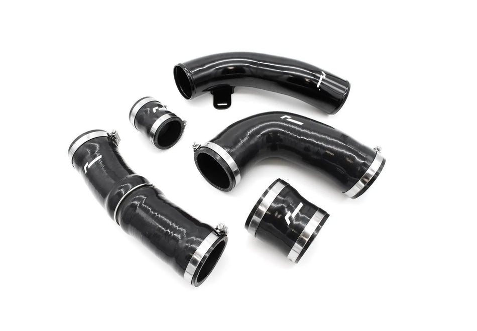 RacingLine - Turbo Boost Hose Kit 5-piece inc 70mm Aluminium Boost Pipe - TTRS Mk3