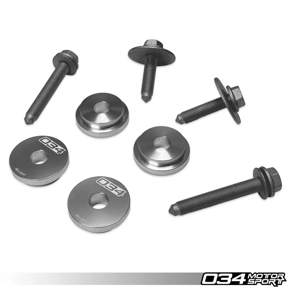 034Motorsport - Subframe Bushing Set - MkIV Volkswagen R32 & 8L/8N Audi A3/S3/TT Quattro - TT Mk1