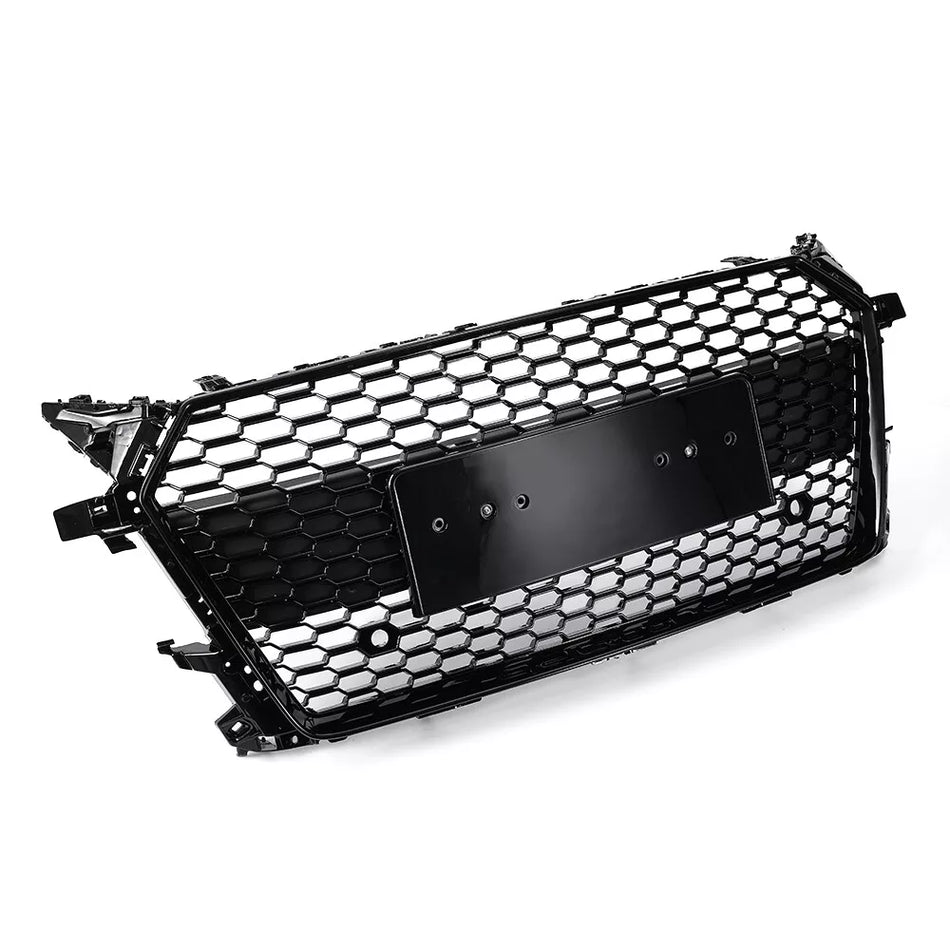 German Auto Stuff - RS Style Honeycomb Mesh Grille - Gloss Black Trim - TT / TTS / TTRS Mk3