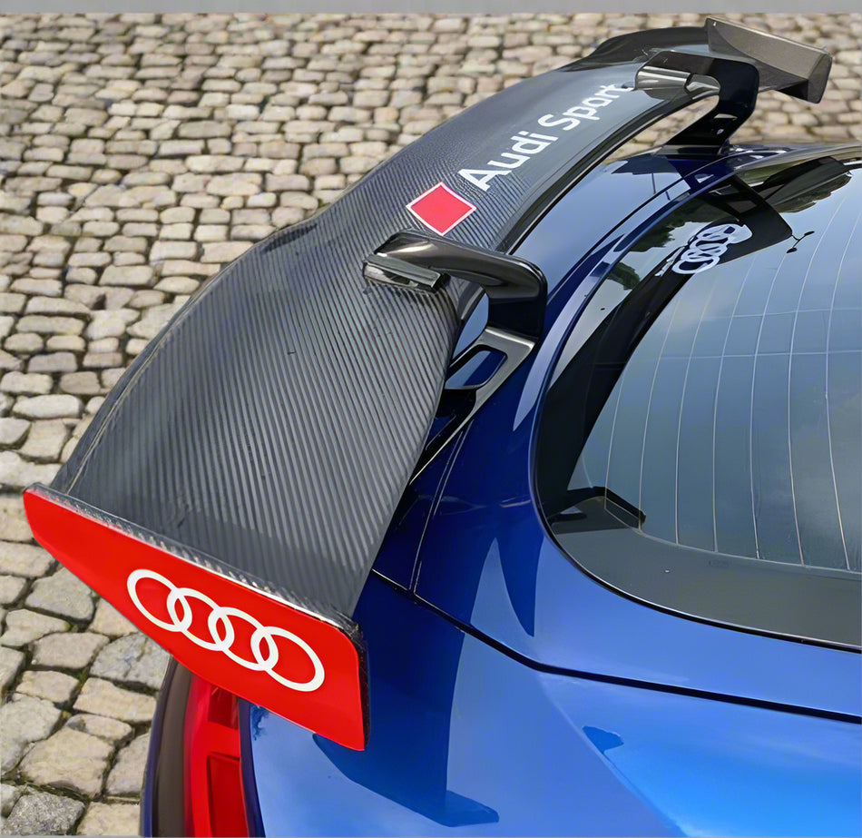 German Auto Stuff - Performance Rear Spoiler - Gloss Carbon - TT / TTS / TTRS Mk3