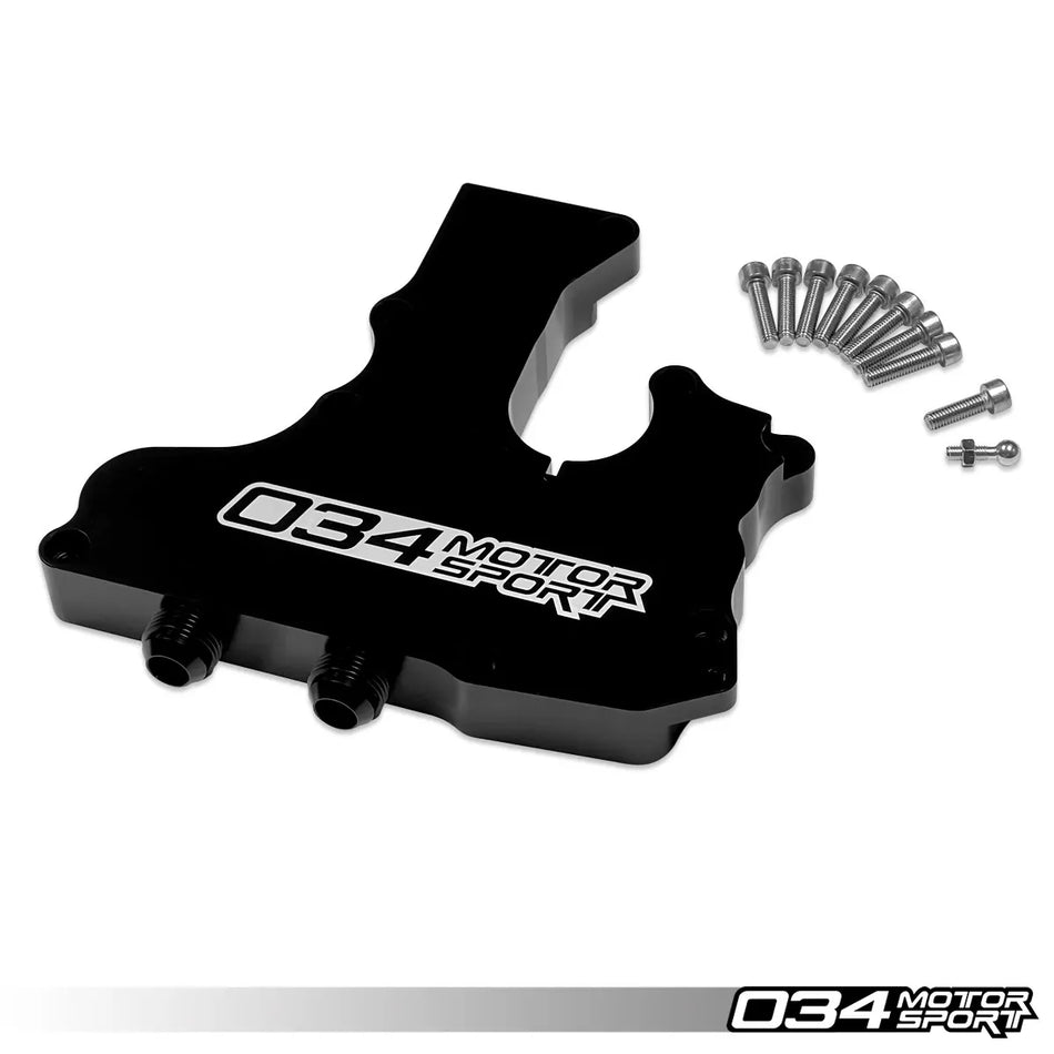 034Motorsport - Valve Cover Breather Adapter, 2.0 TFSI & TSI, Catch Can Provision