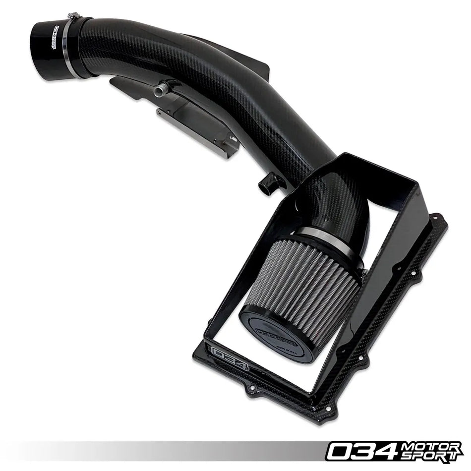 034Motorsport - X34 4" Carbon Fiber Open-Top Cold Air Intake System Audi TT RS & RS3 2.5 TFSI EVO - TTRS Mk3